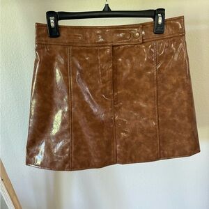 NWT! Shiny Brown Mini